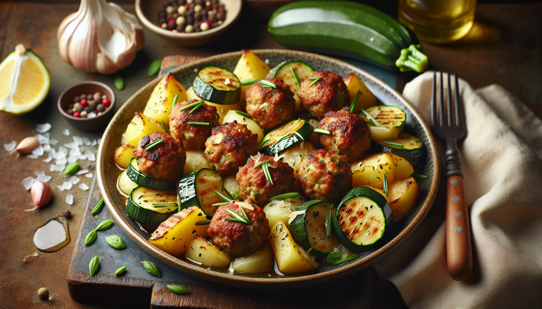 polpette zucchine e patate